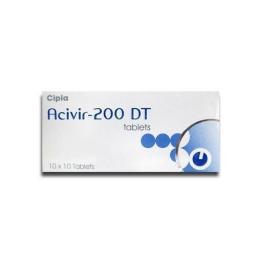 Buy Acivir DT 200 mg  - Acyclovir - Cipla, India