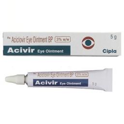 Buy Acivir Eye Ointment - Acyclovir - Cipla, India