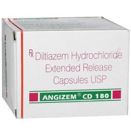 Buy Angizem CD 180 mg - Diltiazem - Sun Pharma, India