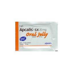 Buy Apcalis SX Oral Jelly 20 mg  - Tadalafil - Ajanta Pharma, India