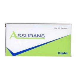 Buy Assurans 20 mg - Sildenafil Citrate - Cipla, India