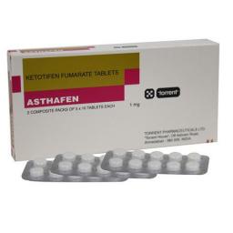 Buy Asthafen 1 mg - Ketotifen - Torrent Pharma