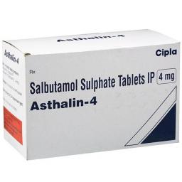 Buy Asthalin 4 mg - Salbutamol - Cipla, India