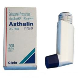 Buy Asthalin HFA Inhaler 200MD 100 mcg