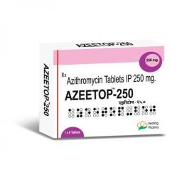 Buy Azeetop 250 mg  - Azithromycin - Healing Pharma