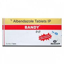 Buy Bandy 400 mg  - Albendazole - Mankind Pharma Ltd.