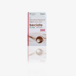 Buy Beclate Inhaler 200 mcg - Beclomethasone Dipropionate - Cipla, India