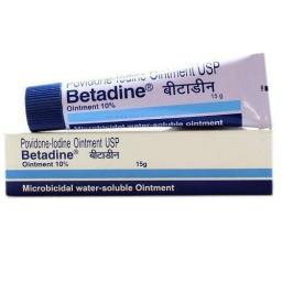Buy Betadine Ointment 15 g tube 10 % - Povidone-Iodine - Win-Medicare