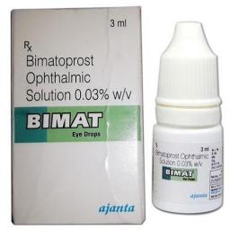 Buy Bimat Eye Drops 0.03% - Bimatoprost ophthalmic - Ajanta Pharma, India