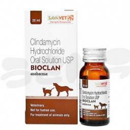 Buy Bioclan Oral Solution 20 ml 25 mg - Clindamycin - Sava Vet