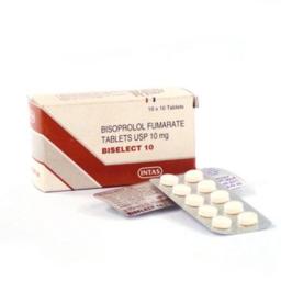 Buy Biselect 10 mg - Bisoprolol - Intas Pharmaceuticals Ltd.