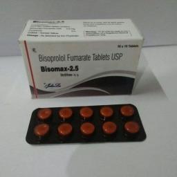 Buy Bisomax 2.5 mg  - Bisoprolol - Johnlee Pharmaceutical Pvt. Ltd.