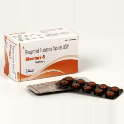 Buy Bisomax 5 mg  - Bisoprolol - Johnlee Pharmaceutical Pvt. Ltd.