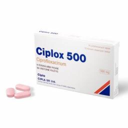 Buy Buy Ciplox 500 mg - Ciprofloxacin - Cipla, India