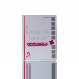 Buy Caberlin 0.25 mg  - Cabergoline - Sun Pharma, India