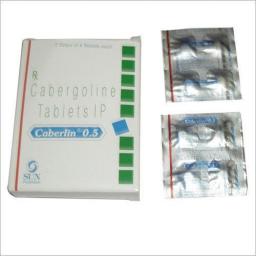 Buy Caberlin 0.5 mg  - Cabergoline - Sun Pharma, India