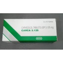 Buy Carca 3.125 mg  - Carvedilol - Intas Pharmaceuticals Ltd.