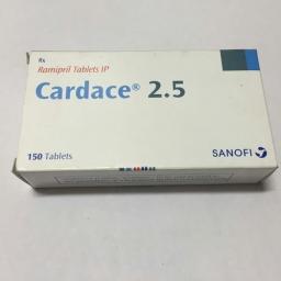 Buy Cardace 2.5 mg - Ramipril - Sanofi Aventis