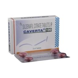 Buy Caverta 100 - Sildenafil Citrate - Ranbaxy, India