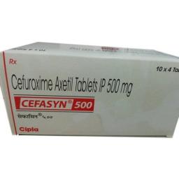 Buy Cefasyn 500 mg - Cefuroxime - Cipla, India