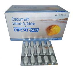 Buy Cipcal 500 mg/ 250 iu