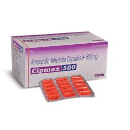 Buy Cipmox 500 mg - Amoxycillin - Cipla, India