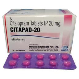 Buy Citapad 20 mg - Citalopram - Tripada Healthcare Pvt. Ltd.