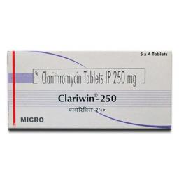 Buy Clariwin 250 mg - Clarithromycin - Micro Labs Limited, India