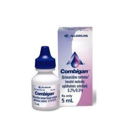 Buy Combigan 0.2% -0.5% 5 ml - Brimonidine tartrate - Allergan