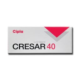 Buy Cresar 40 mg - Telmisartan - Cipla, India