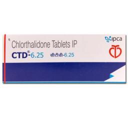 Buy CTD 6.25 mg  - Chlorthalidone - Ipca Laboratories Ltd.