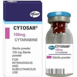 Buy Cytosar Injection 100 mg  - Cytarabine - Pfizer Products India Pvt. Ltd.