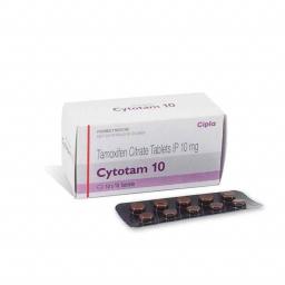 Buy Cytotam 10 mg - Tamoxifen - Cipla, India