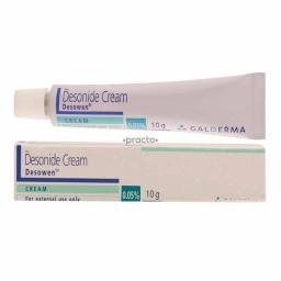 Buy Desowen Cream 10 g tube 0.05 % - Desonide - Galderma