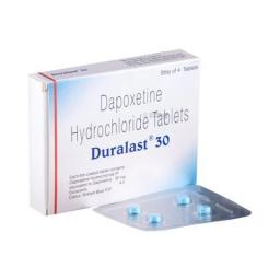 Buy Duralast 30 mg - Dapoxetine - Sun Pharma, India