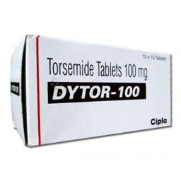 Buy Dytor 100 mg - Torsemide - Cipla, India