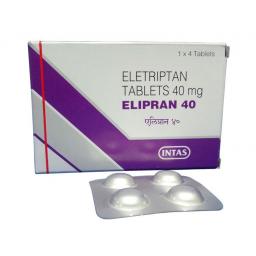 Buy Elipran 40 mg - Eletriptan - Intas Pharmaceuticals Ltd.