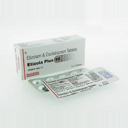 Buy Etizola Plus 10 mg - Etizolam - Macleods