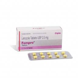 Buy Fempro 2.5 mg - Letrozole - Cipla, India