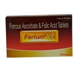 Buy Ferium XT - Ferrous Ascorbate (Iron) - Emcure Pharmaceuticals Ltd.