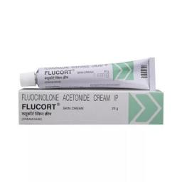 Buy Flucort Skin Cream 0.025 %  - Fluocinolone acetonide - Glenmark Gracewell Division