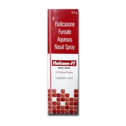 Buy Fluticone FT Nasal Spray 6 g 120 MD - Fluticasone Furoate - German Remedies