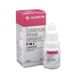 Buy Fml Eye Drop 5 ml 1 mg - Fluorometholone ophthalmic - Allergan