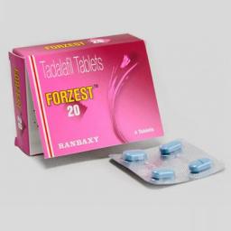 Buy Forzest 20 mg - Tadalafil - Ranbaxy, India