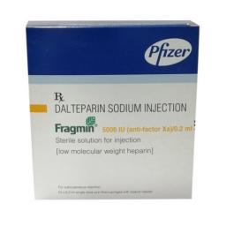 Buy Fragmin Injection 5000 IU - Dalteparin - Pfizer