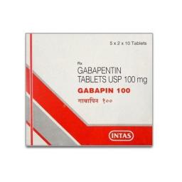 Buy Gabapin 100 mg - Gabapentin - Intas Pharmaceuticals Ltd.