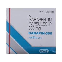 Buy Gabapin 300 mg  - Gabapentin - Intas Pharmaceuticals Ltd.