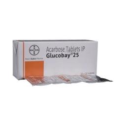 Buy Glucobay 25 mg  - Acarbose - Bayer Zydus Pharma Pvt. Ltd.