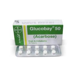 Buy Glucobay 50 mg - Acarbose - Bayer Zydus Pharma Pvt. Ltd.