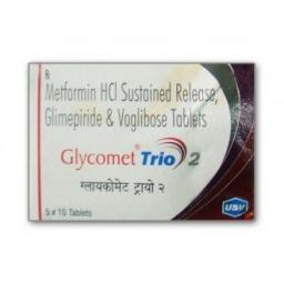 Buy Glycomet Trio - Glimeperide - USV Limited, India